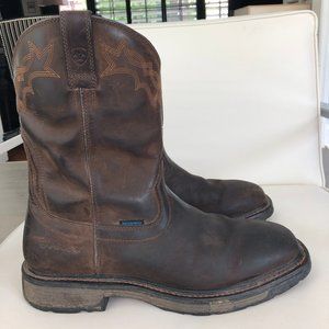 Ariat Workhog size 14 Square Toe H2O Boot (Men's)